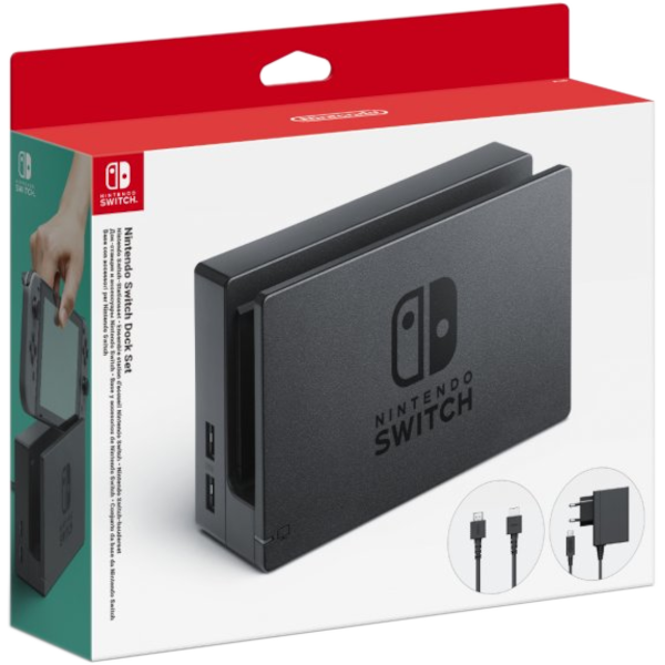 Док-станция и аксессуары Nintendo Switch Dock Set