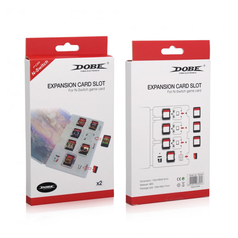 Чехол - Вкладка для хранения игровых картриджей Nintendo Switch (Expansion Card Slot TNS-856)