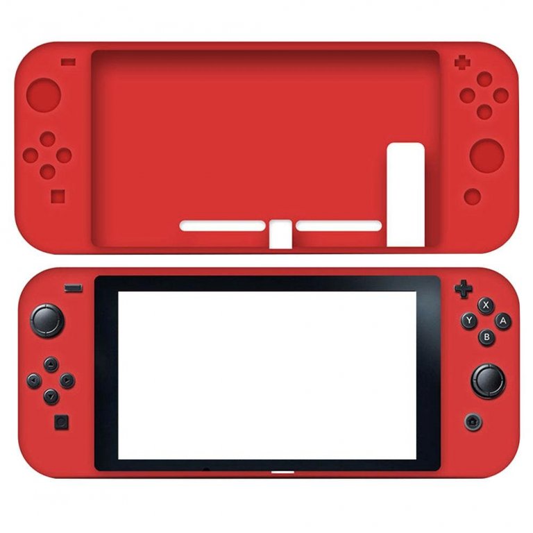 Силиконовый Чехол для Nintendo Switch (IV-SW031) красный
