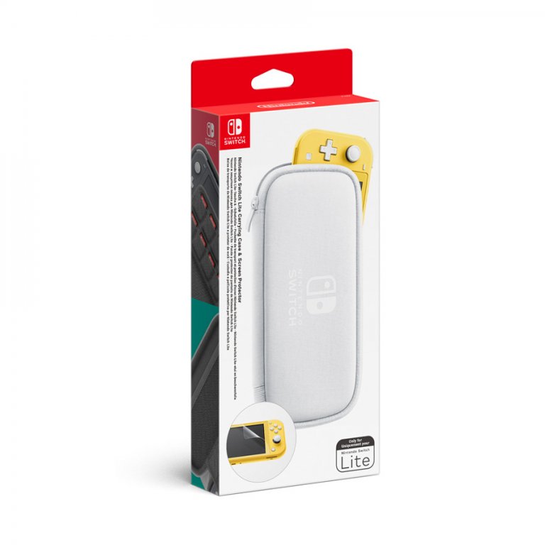 Оригинальный чехол и защитная плёнка для Nintendo Switch Lite (HDH-A-PSSAA)