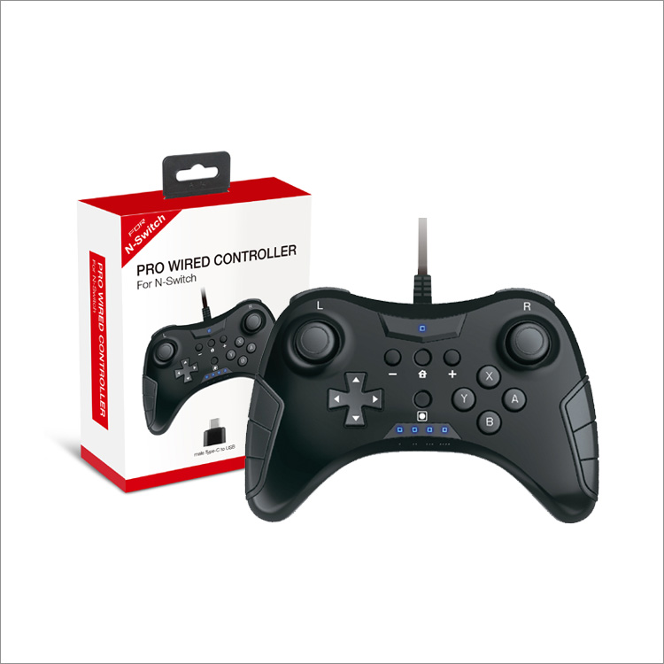 Проводной джойстик Nintendo Switch Pro Wired Controller (Dobe TNS-901)