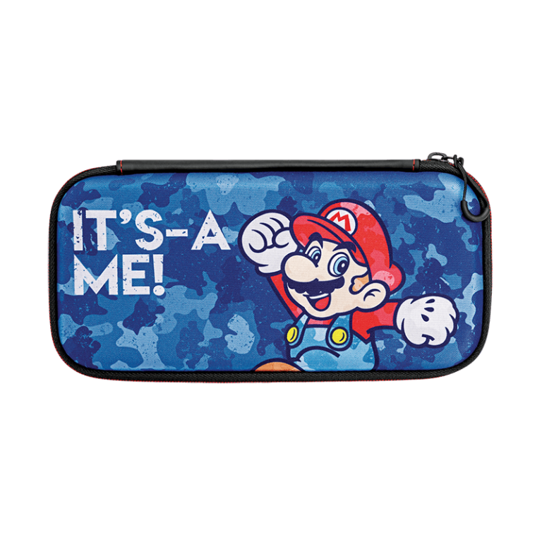 Дорожный чехол для Nintendo Switch, Slim Travel Case - Mario Camo Edition