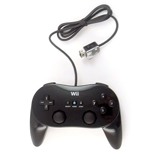 Nintendo Wii Classic Controller, черный (Б/У)