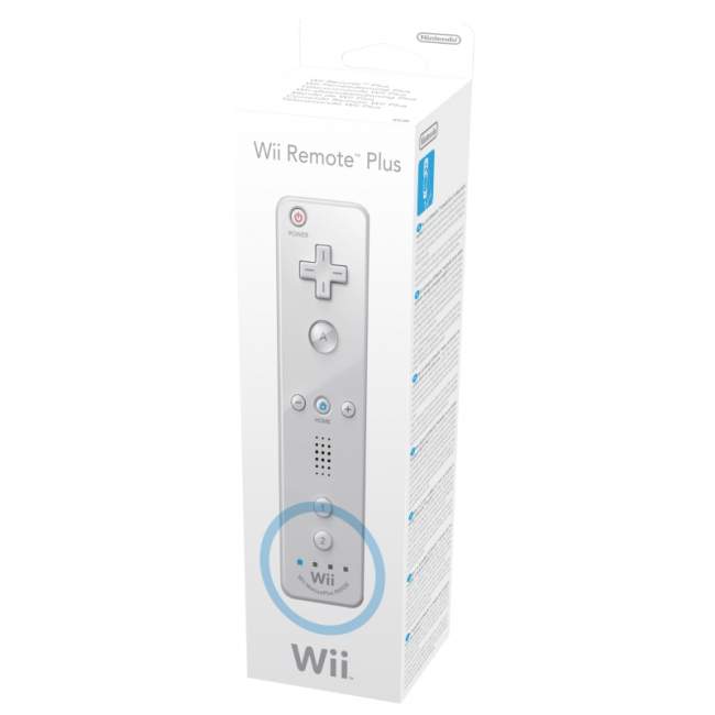 Nintendo Wii U Remote Plus + чехол, белый