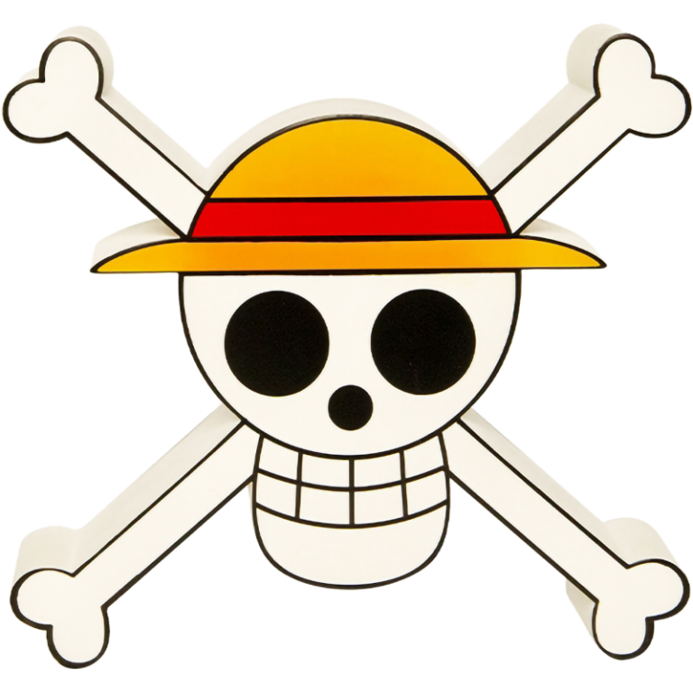 Лампа One Piece: Skull