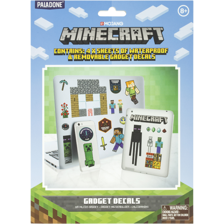 Наклейки Paladone: Minecraft Gadget Decals