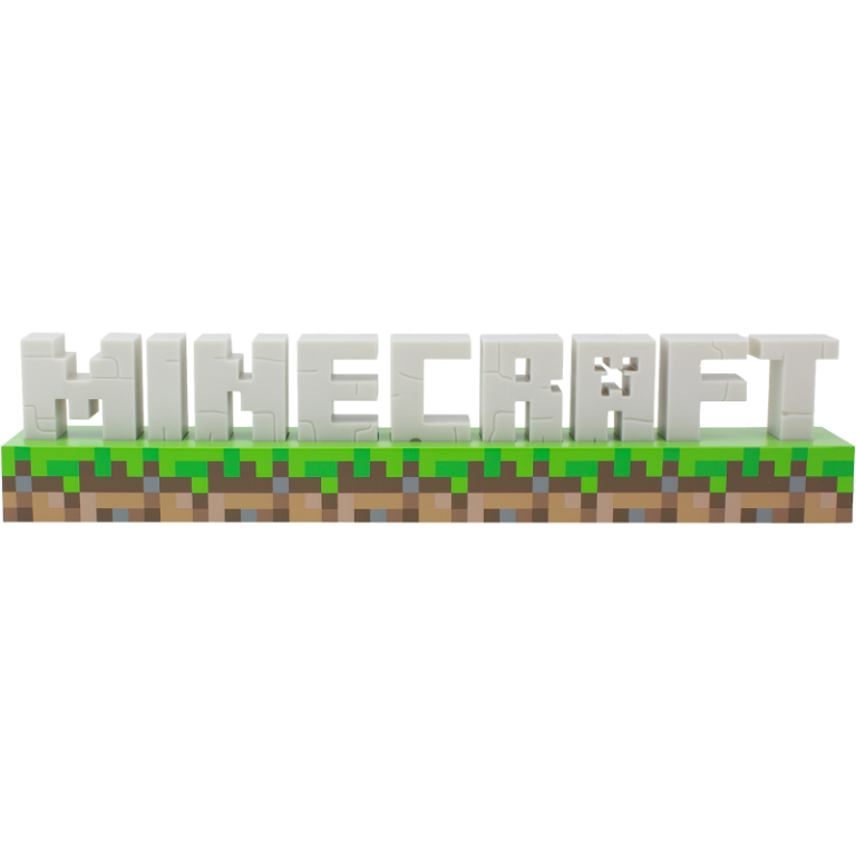 Светильник Paladone: Minecraft Logo