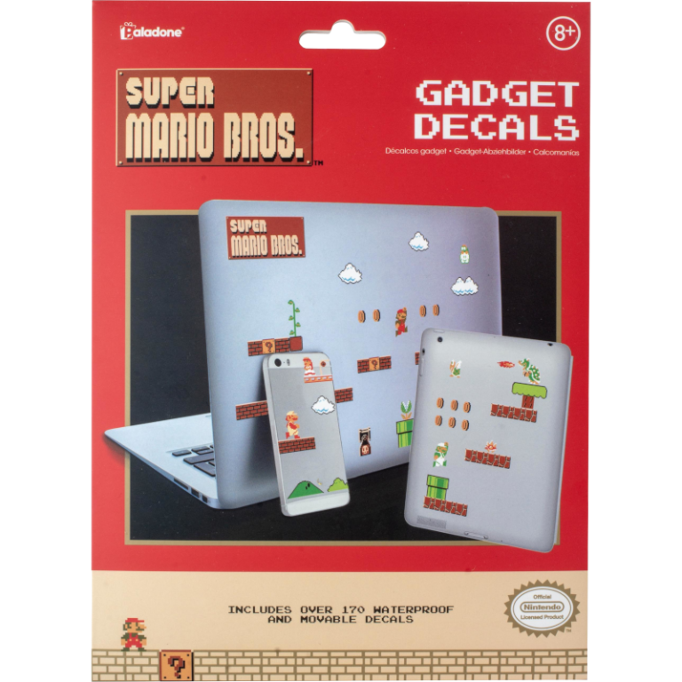 Наклейки Paladone: Super Mario Bros Gadget Decals