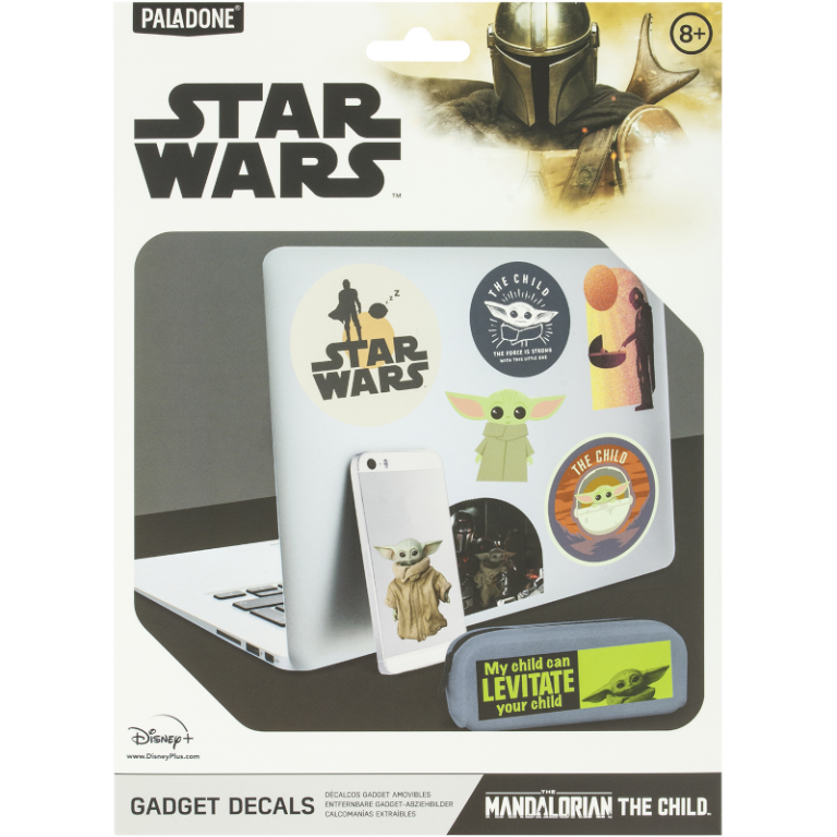 Наклейки Paladone: Star Wars Mandalorian The Child Gadget Decals