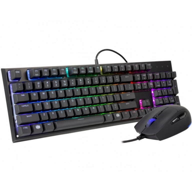 Cooler Master PC Комплект: клавиатура проводная и мышь MasterSet MS120 Combo, Mem-chanical, (SGB-3050-KKMF1-RU)