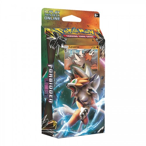 Pokémon Sun & Moon Forbidden Light. Тематическая колода Lycanroc