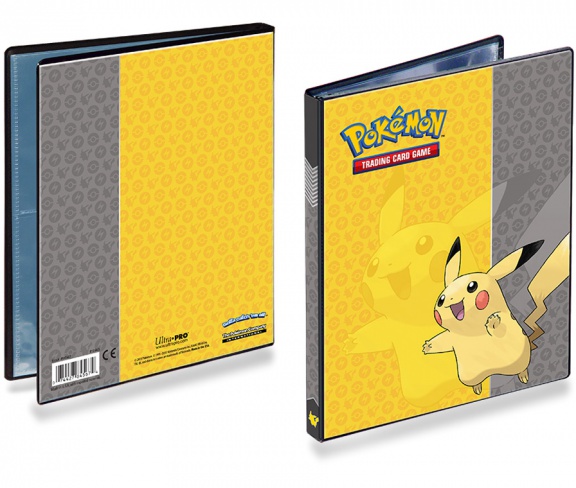 Альбом для карт Pokemon (Пикачу) (2х2 кармашка, 10 листов)