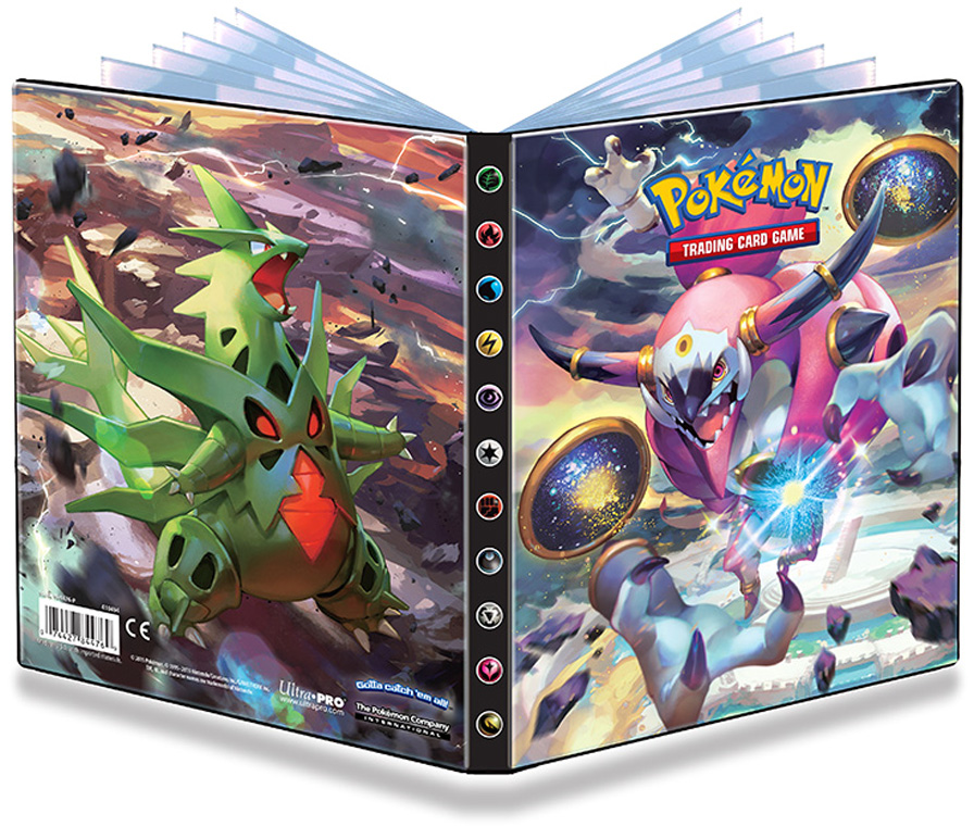 Альбом для карт Pokemon XY Мега Тиранитар и Хупа (альтернативная форма) (2х2 кармашка, 10 листов)