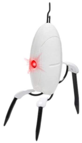 Portal 2 Turret LED Flashlight со звуком