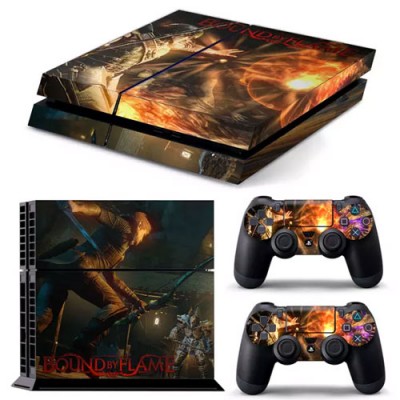 PS4 Наклейка виниловая (Bound by Flame)