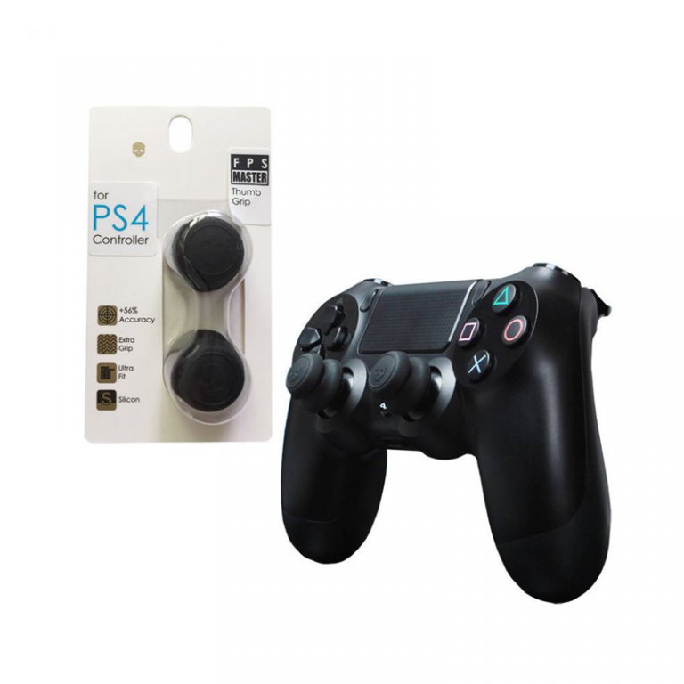 Накладки на стики PS4 FPS Master Skull & Co. Black (9.5 мм)
