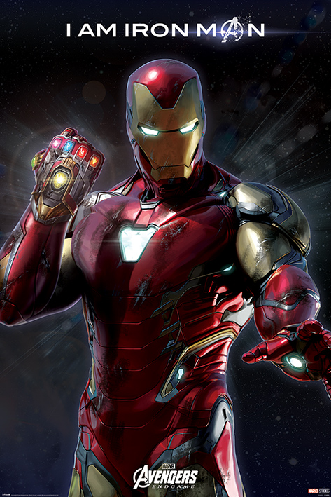 Постер Pyramid Maxi Poster: Avengers: Endgame (I Am Iron Man)
