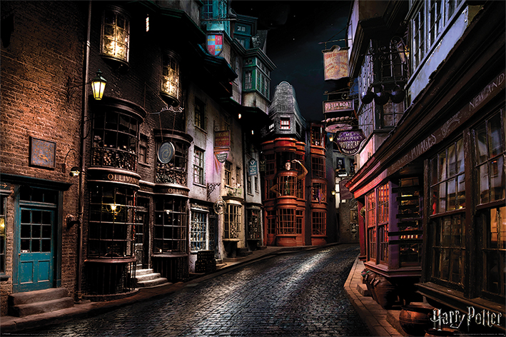 Постер Pyramid Maxi Poster: Harry Potter (Diagon Alley)