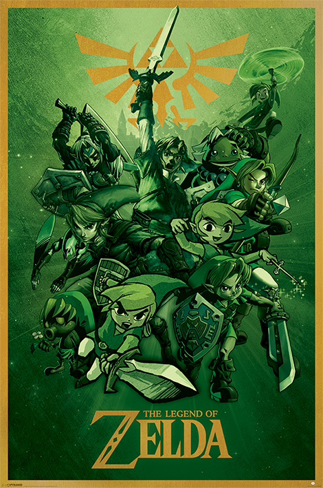 Постер Pyramid Maxi Poster: The Legend Of Zelda (Link)