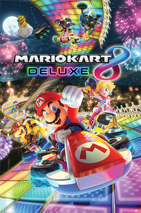 Постер Pyramid Maxi Poster: Nintendo: Mario Kart 8 Deluxe