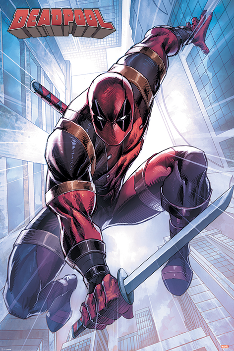 Постер Pyramid Maxi Poster: Deadpool (Action Pose)