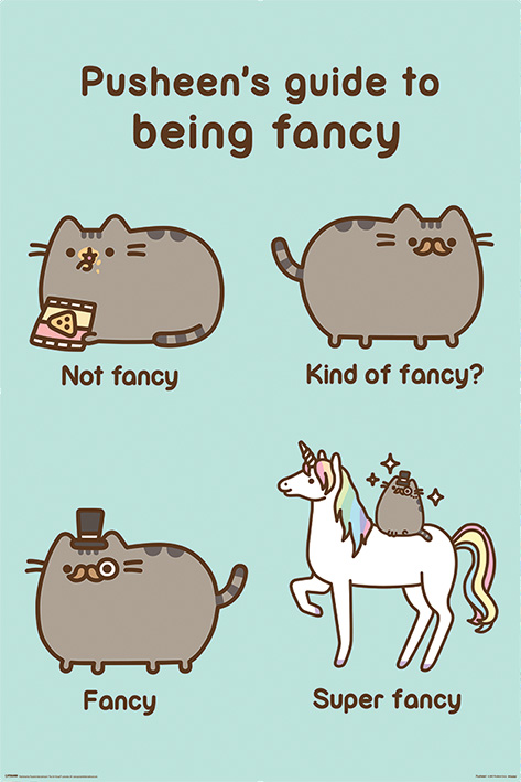 Постер Pyramid Maxi Poster: Pusheen (Super Fancy)