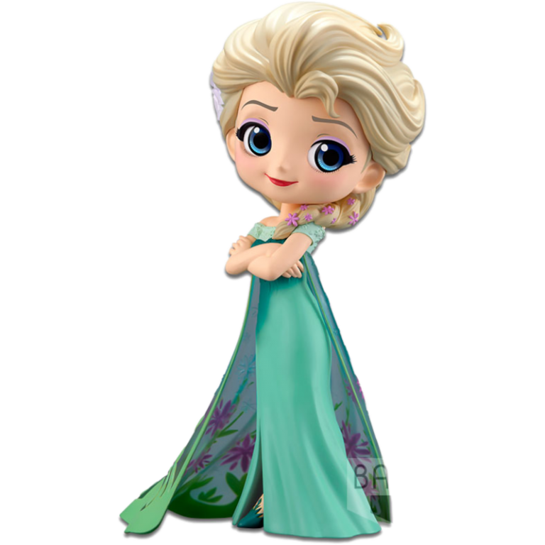 Фигурка Q Posket Disney Characters: Frozen Fever: Elsa (ver.B)