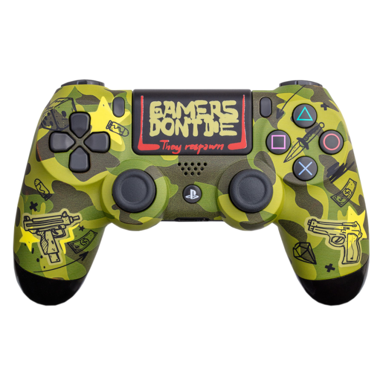 Геймпад RAINBO Sony Dualshock 4 v2 для PS4, Гангстер (CUH-ZCT2E)