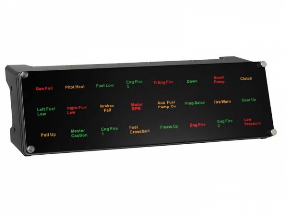 Saitek Pro Flight Backlit Information Panel