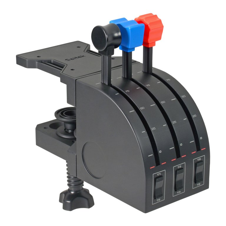 Saitek Pro Flight Throttle Quadrant рычаги управления