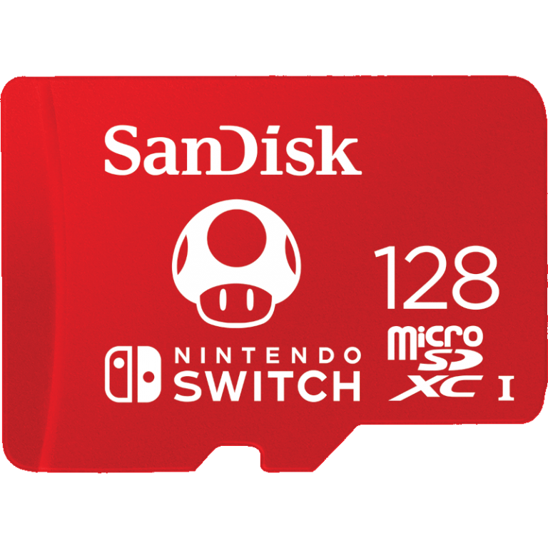 Карта SANDISK microSDXC ДЛЯ NINTENDO SWITCH 128 Гб