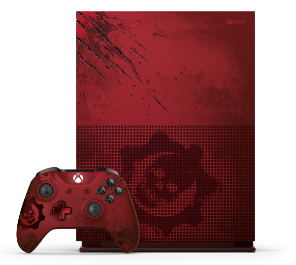 Microsoft Xbox One S 2TB - Gears of War 4 Limited Edition (Б/У) (БЕЗ ИГРЫ)