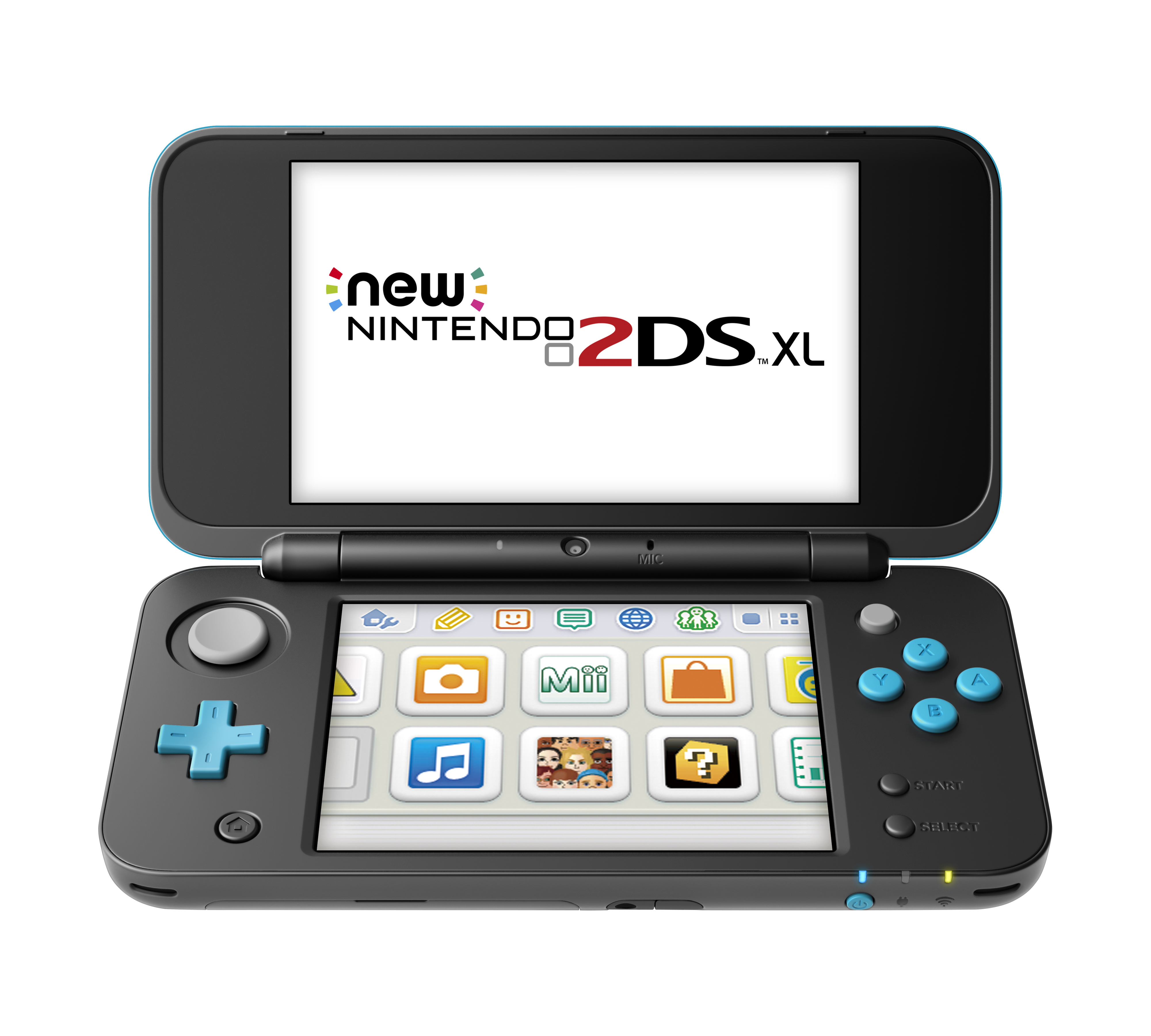 New Nintendo 2DS XL, чёрная