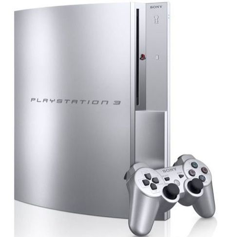 Sony Playstation 3 FAT 80GB (CECHL00), silver (Б/У)