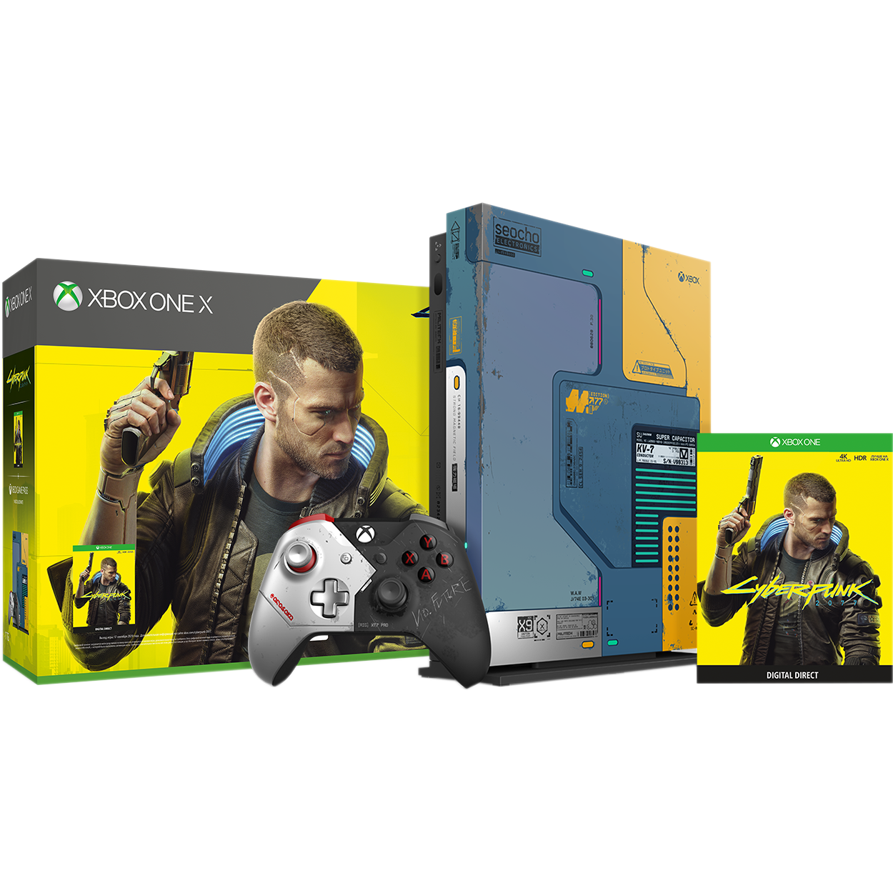 Microsoft Xbox One X - Cyberpunk 2077 Limited Edition