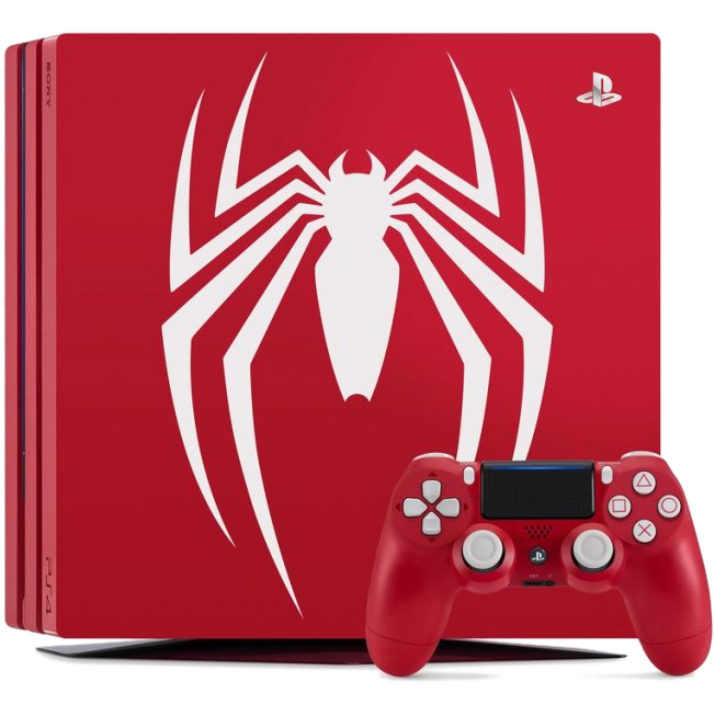 Sony PlayStation 4 Pro 1TB, Limited Edition Spider-Man (Б/У)