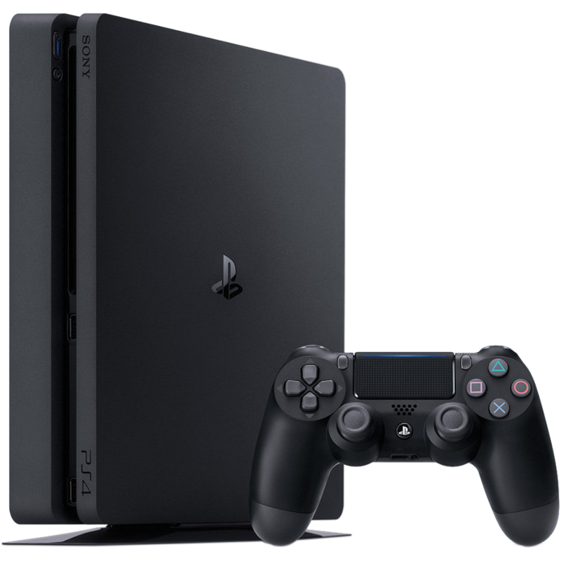 Sony PlayStation 4 Slim 1TB, черная (CUH-2116B) (Б/У)