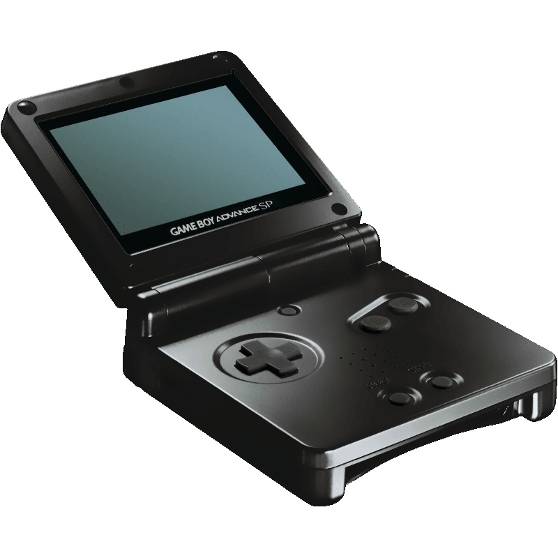 Game Boy Advance SP, black (AGS-001)