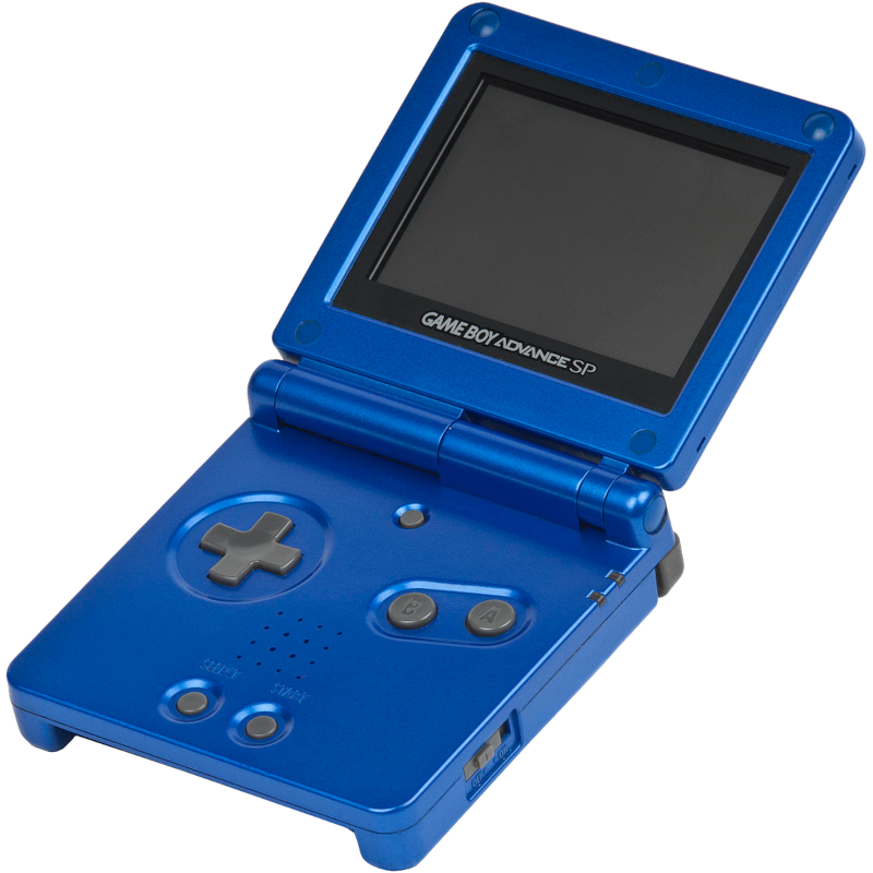 Game Boy Advance SP, blue (AGS-001)