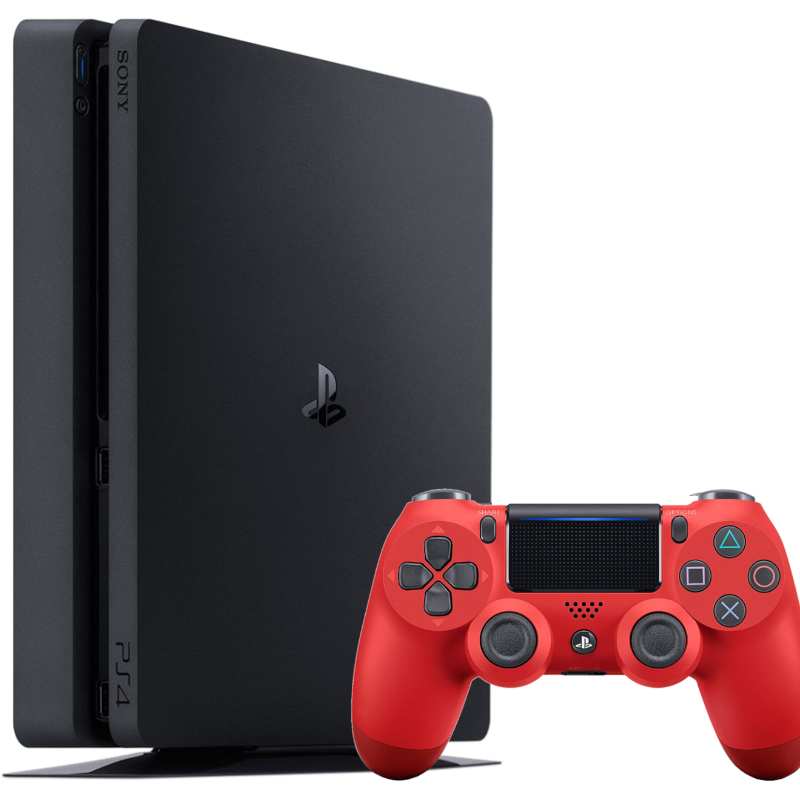 Sony PlayStation 4 Slim 500GB, черная (CUH-2216A) (Б/У)