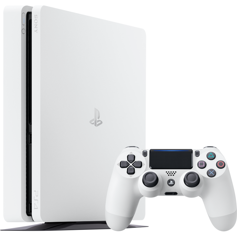 Sony PlayStation 4 Slim 500GB, белая (CUH-2008A) (Б/У)