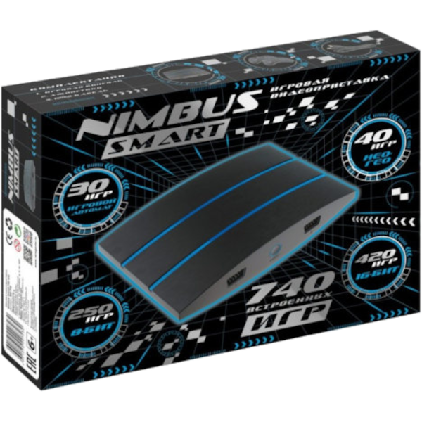 Игровая приставка Nimbus Smart (740 встроенных игр, microSD) HDMI