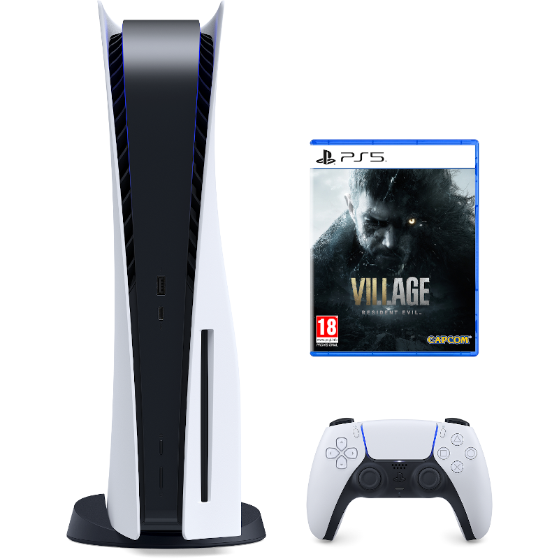 Игровая приставка Sony PlayStation 5 + Resident Evil Village