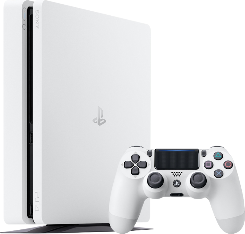 Sony PlayStation 4 Slim 500GB, белая (CUH-2216A) (Б/У)