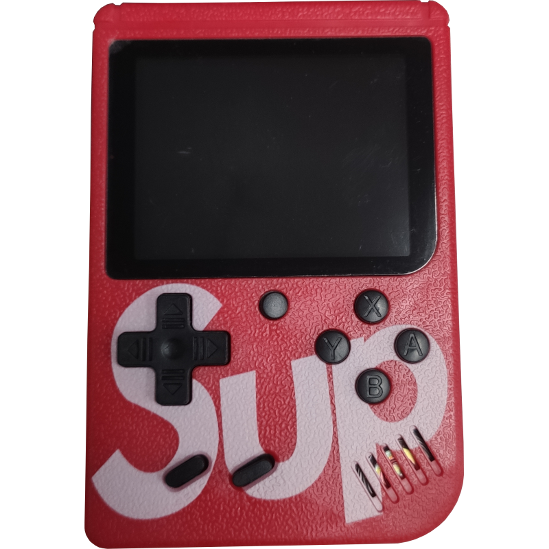 Портативная игровая приставка Game Box SUP (400 игр), red
