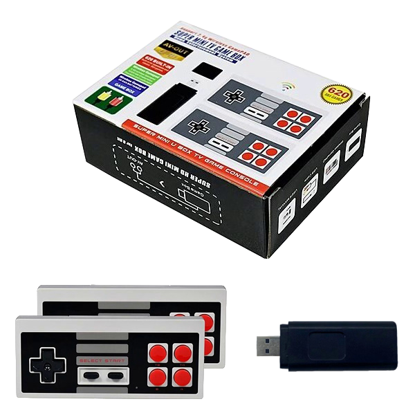 Игровая USB приставка 8bit Super Mini TV Game Box (620 игр)