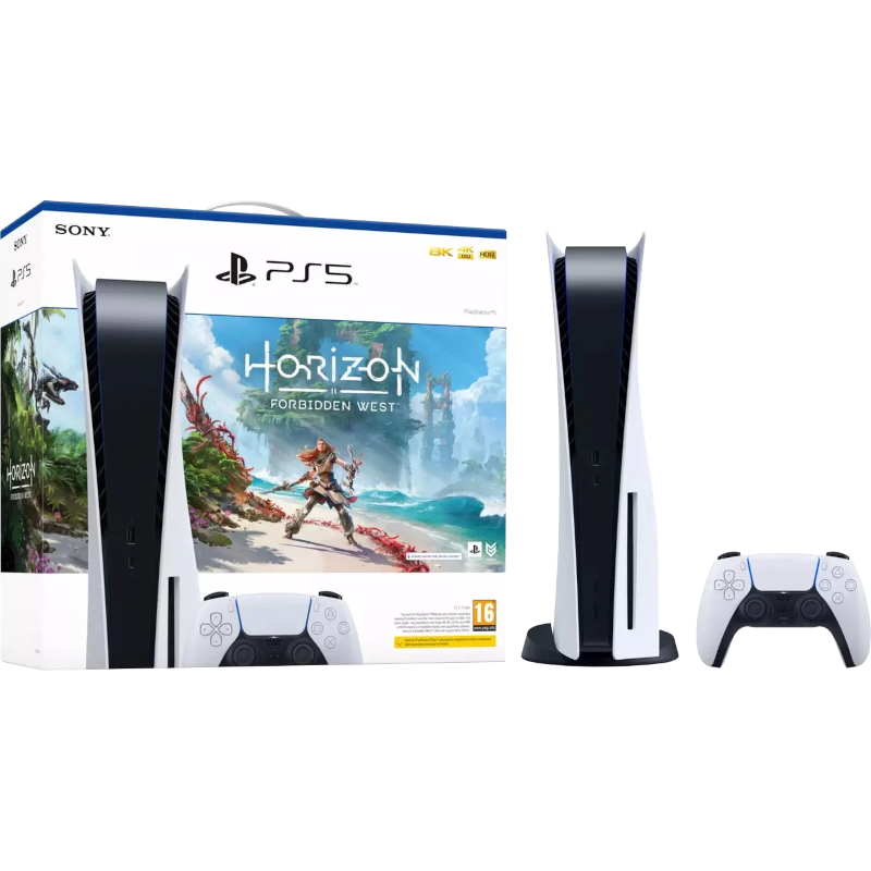 Игровая приставка Sony PlayStation 5 (CFI-1116A) + код на скачивание Horizon: Forbidden West