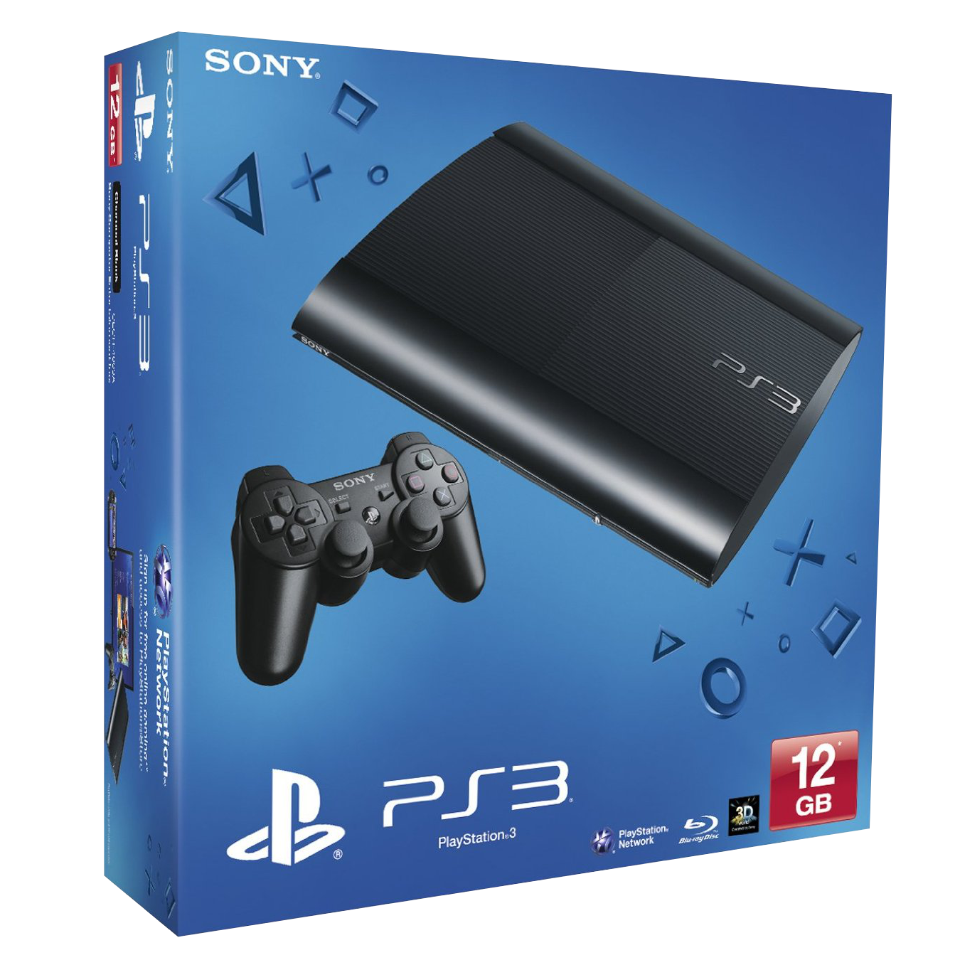 Sony PlayStation 3 Super Slim 12Gb (РОСТЕСТ)