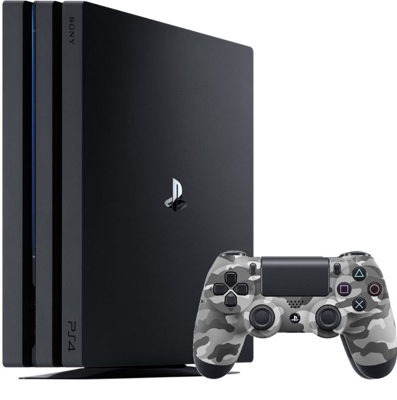 Sony PlayStation 4 Pro 1TB, чёрная (CUH-7208B) (Б/У)