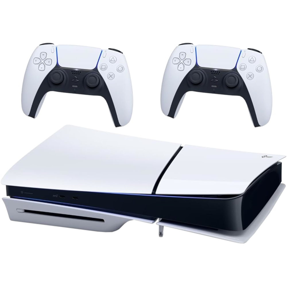 Игровая приставка Sony PlayStation 5 Slim EU (с дисководом) + второй Dualsense